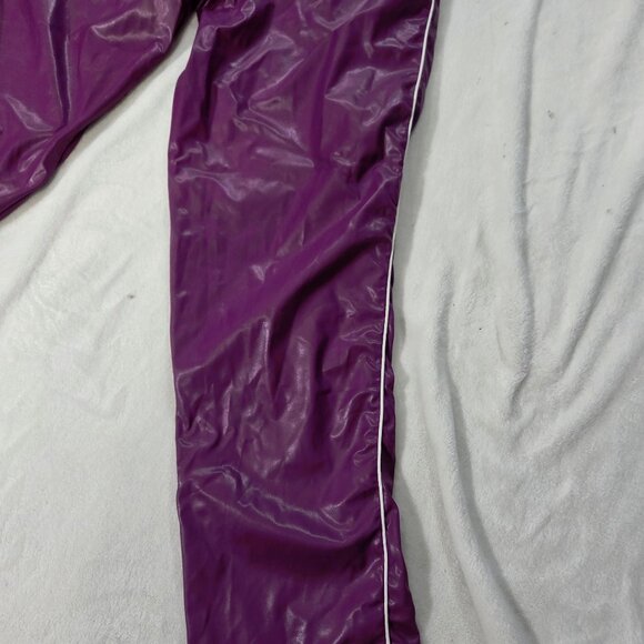 NWOT~ Boohooman Limited Edition 100% polyester purple pants - Picture 7 of 11